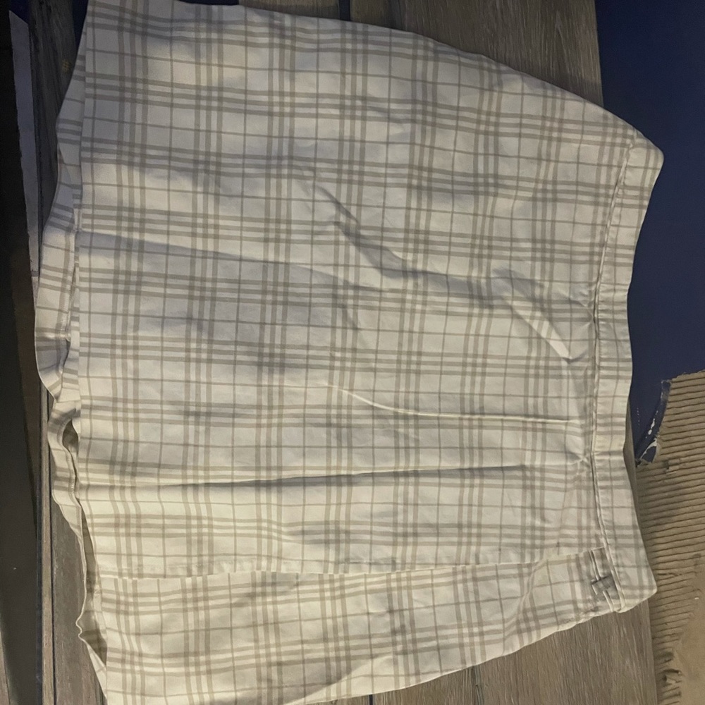 Burberry plaid skort size 12